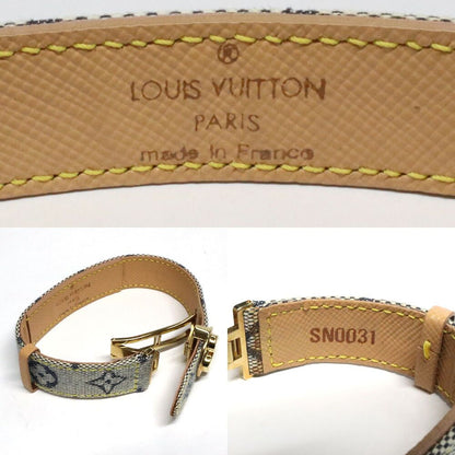 Louis Vuitton Monogram Mini Good Luck Bracelet Blue — view 7