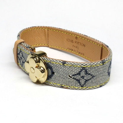Louis Vuitton Monogram Mini Good Luck Bracelet Blue — view 2