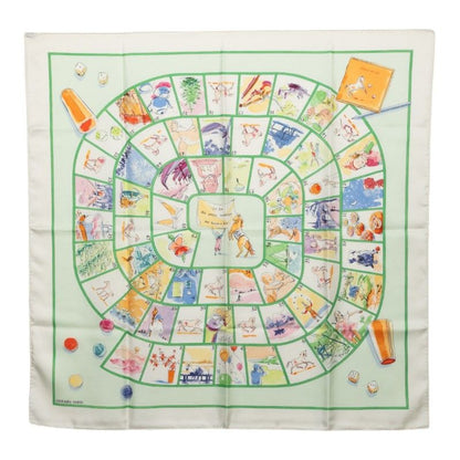Hermes Carre 90 le Jeu Des Petits Bonheurs Little Game of Happiness Scarf