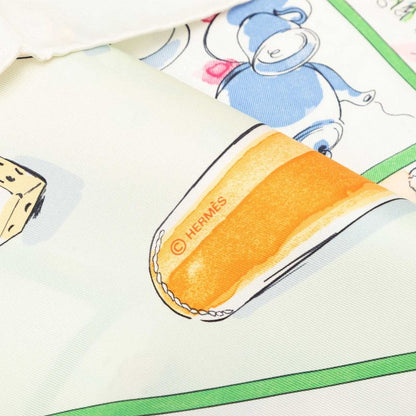 Hermes Carre 90 le Jeu Des Petits Bonheurs Little Game of Happiness Scarf — view 5
