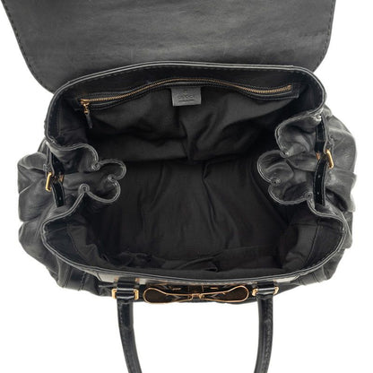 Gucci Boston Bag Black Leather — view 6