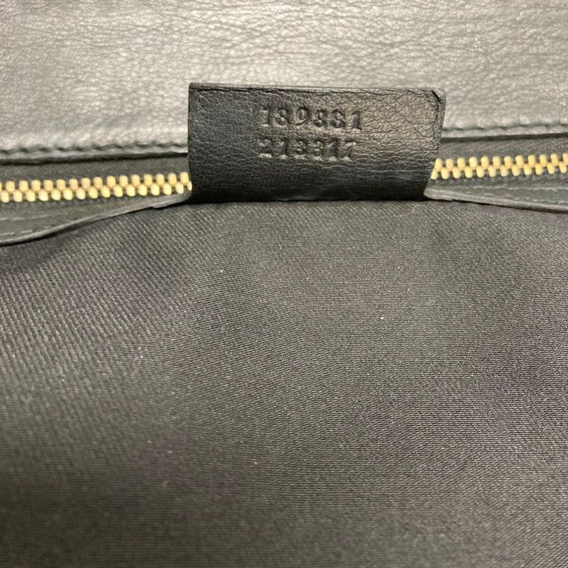 Gucci Boston Bag Black Leather — view 8