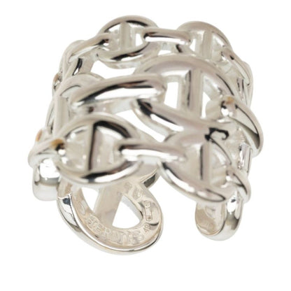Hermes Chaine D'ancre Enchainee GM Ring 49 Silver — view 5