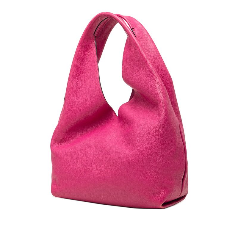 Loewe Anagram Dunas Tote Bag Pink Leather — view 2