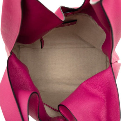 Loewe Anagram Dunas Tote Bag Pink Leather — view 4