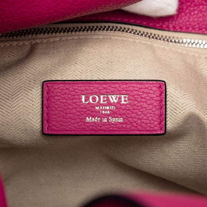 Loewe Anagram Dunas Tote Bag Pink Leather — view 5