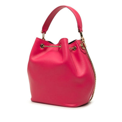 Bvlgari Serpenti Forever Shoulder Bag Drawstring 2-Way Pink Leather — view 2