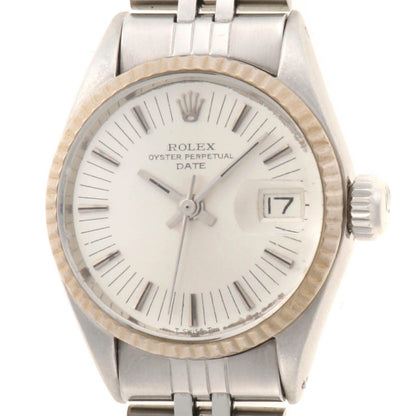 Rolex Perpetual Date Watch 18k White Gold 18k Silver