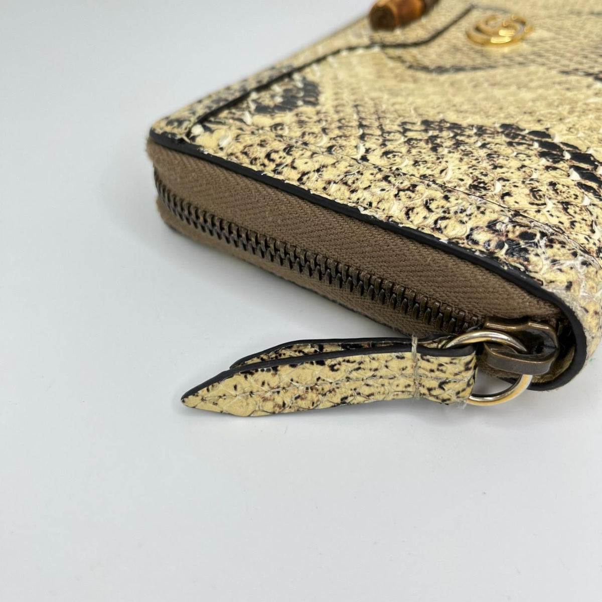 Gucci Bamboo Diana Continental Wallet Ivory — view 3