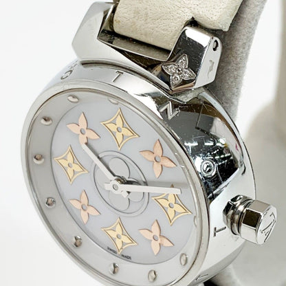 Louis Vuitton Tambour Idylle Blossom Quartz Watch Leather — view 3