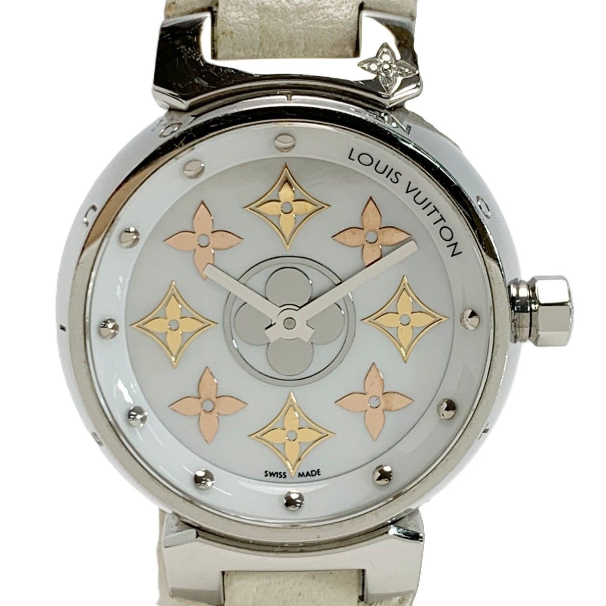 Louis Vuitton Tambour Idylle Blossom Quartz Watch Leather