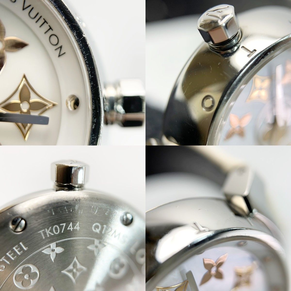 Louis Vuitton Tambour Idylle Blossom Quartz Watch Leather — view 6