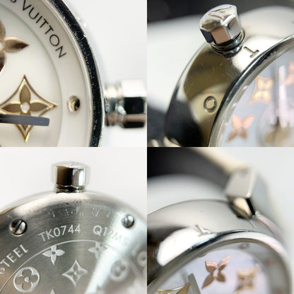 Louis Vuitton Tambour Idylle Blossom Quartz Watch Leather — view 6