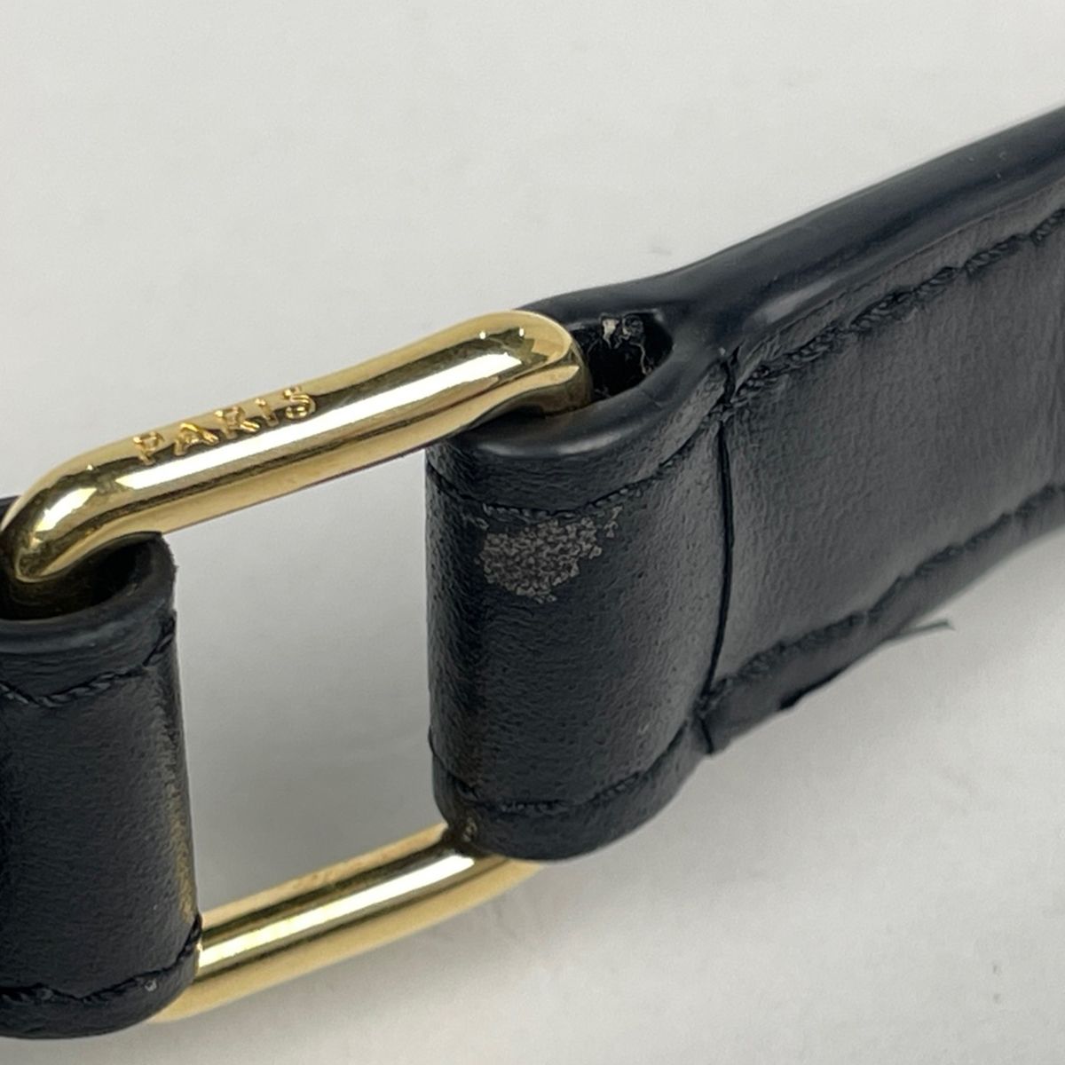 Celine Medium Ava Triomphe Shoulder Bag Leather Black — view 6