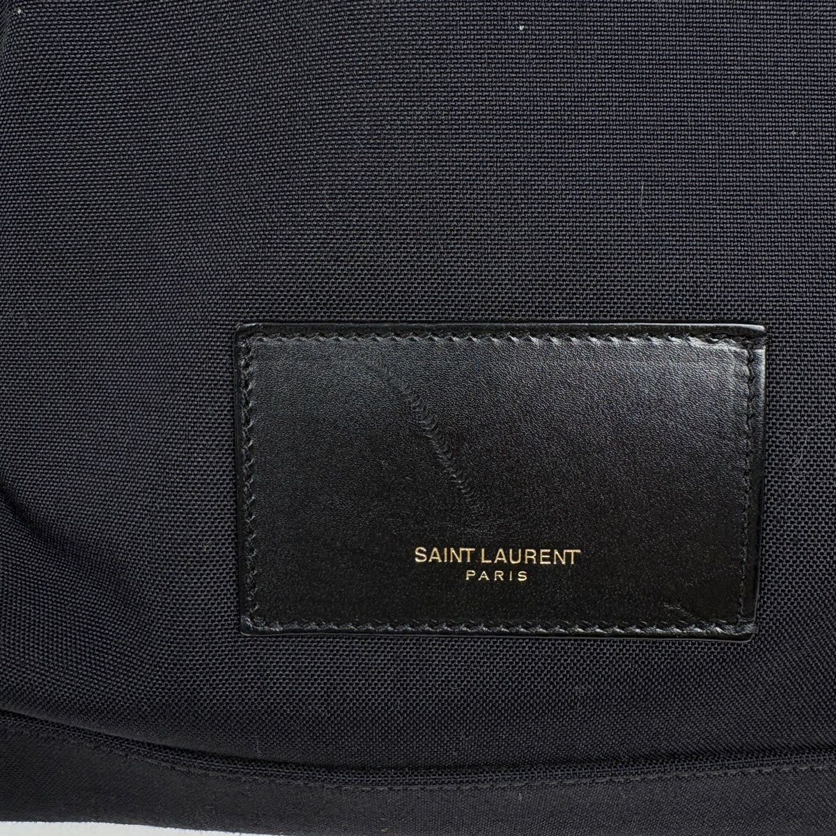 Saint Laurent Backpack Canvas Black — view 5