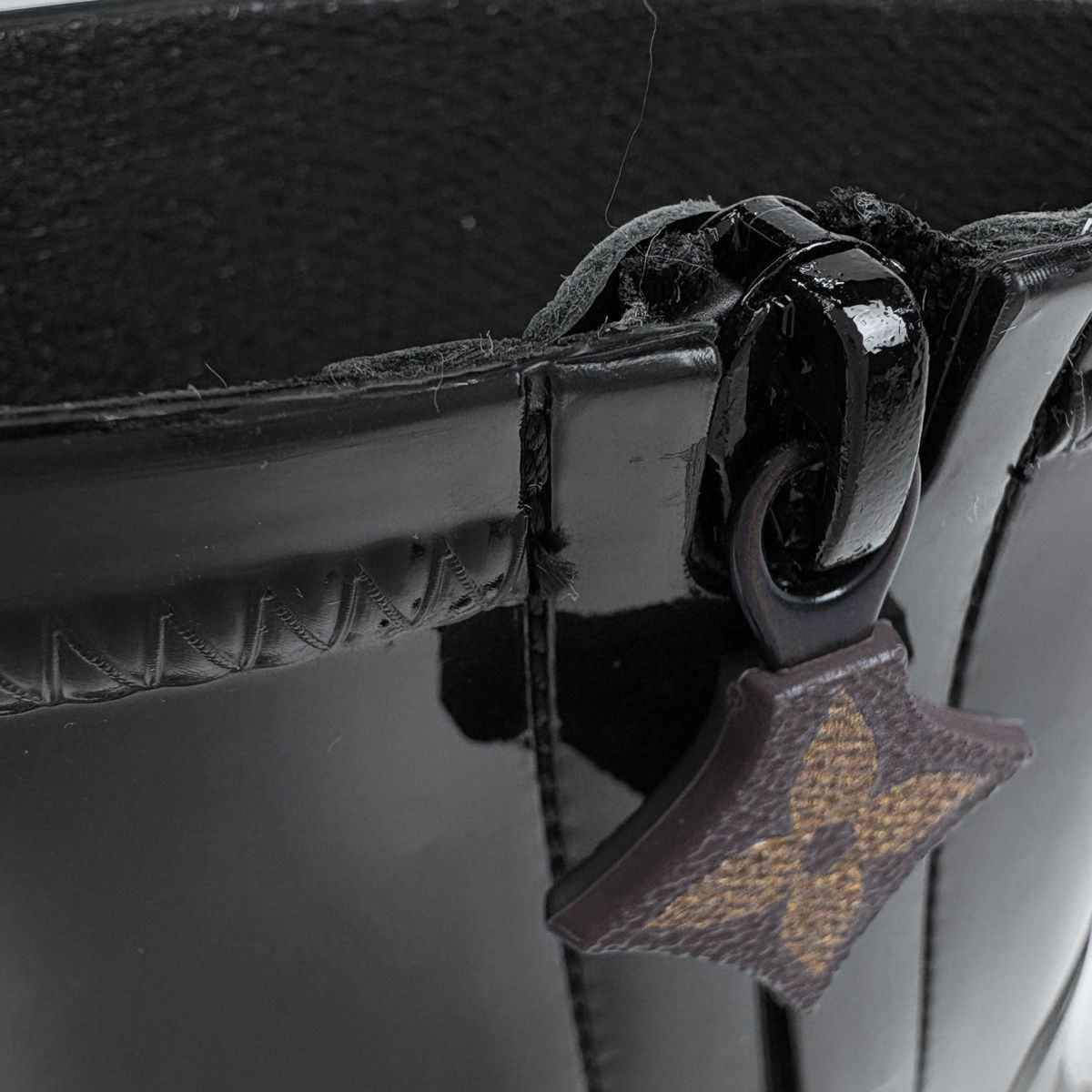 Louis Vuitton Shoes Rain Boots Rubber Noir — view 5