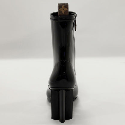 Louis Vuitton Shoes Rain Boots Rubber Noir — view 2