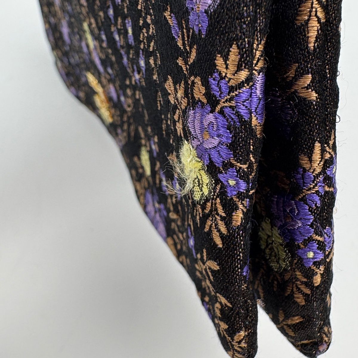 Prada Wallet Floral Fabric Nero — view 5