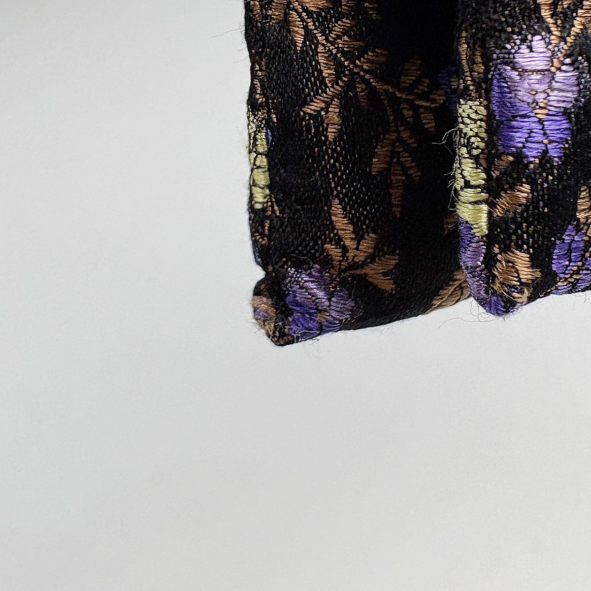 Prada Wallet Floral Fabric Nero — view 3