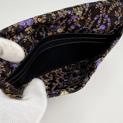 Prada Wallet Floral Fabric Nero — view 6
