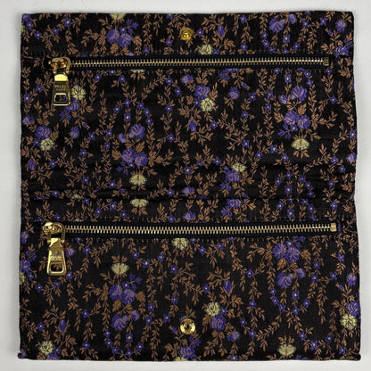 Prada Wallet Floral Fabric Nero — view 8