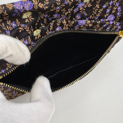 Prada Wallet Floral Fabric Nero — view 7
