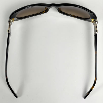 Chanel Sunglasses CC Logo Acetate Brown Eyewear — view 3