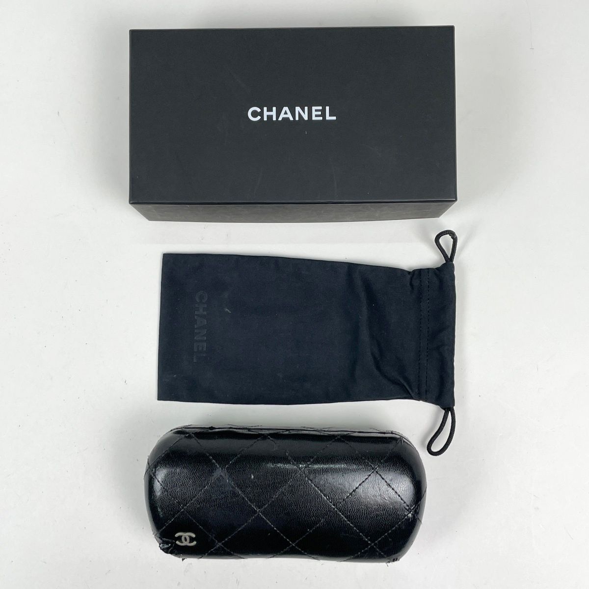 Chanel Sunglasses CC Logo Acetate Brown Eyewear — view 7