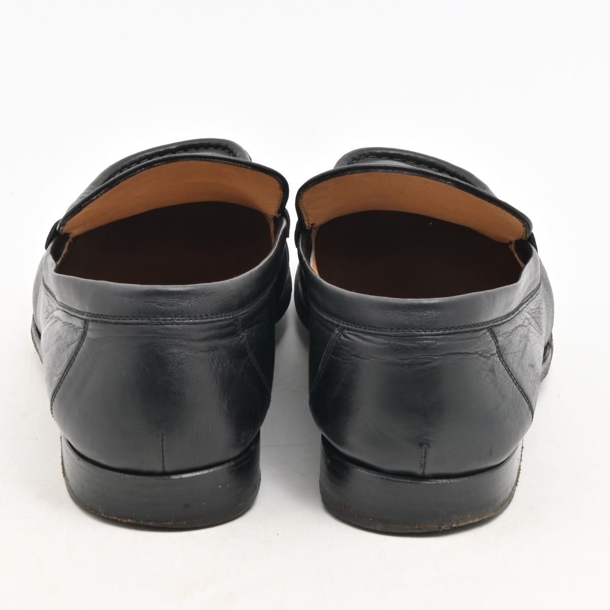 Hermes Loafers Constance Black Silver Leather — view 3