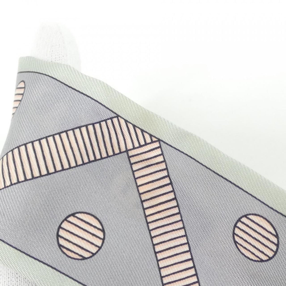 Hermes Twilly Scarf Gray — view 3