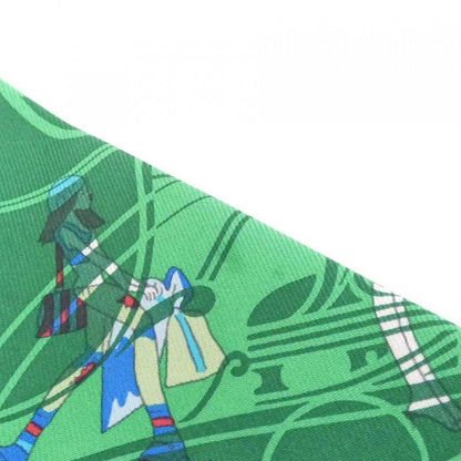 Hermes Twilly Scarf Green — view 5