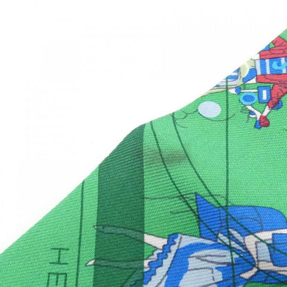 Hermes Twilly Scarf Green — view 3