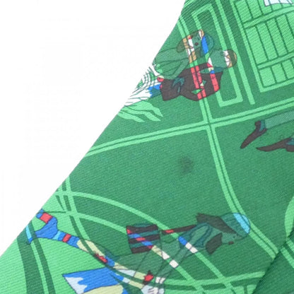 Hermes Twilly Scarf Green — view 4