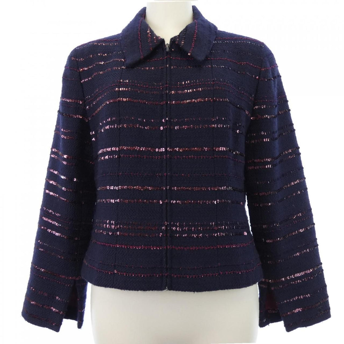 Chanel 00A Vintage Jacket Navy