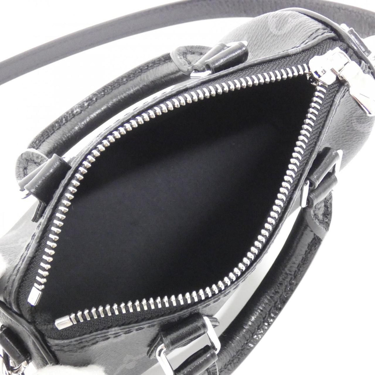 Louis Vuitton Monogram Eclipse Nano Speedy Bag — view 4