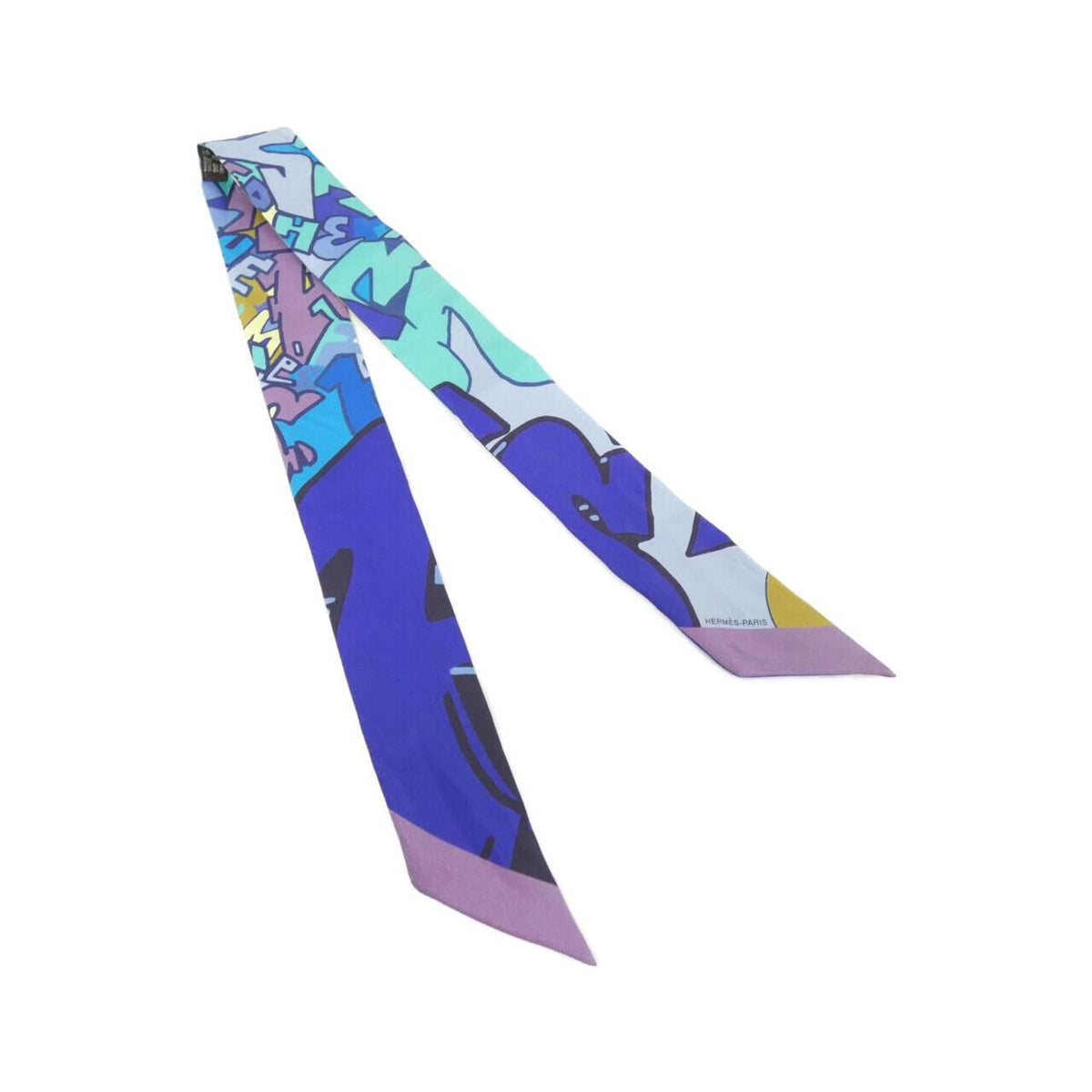 Hermes Graff Twilly Scarf