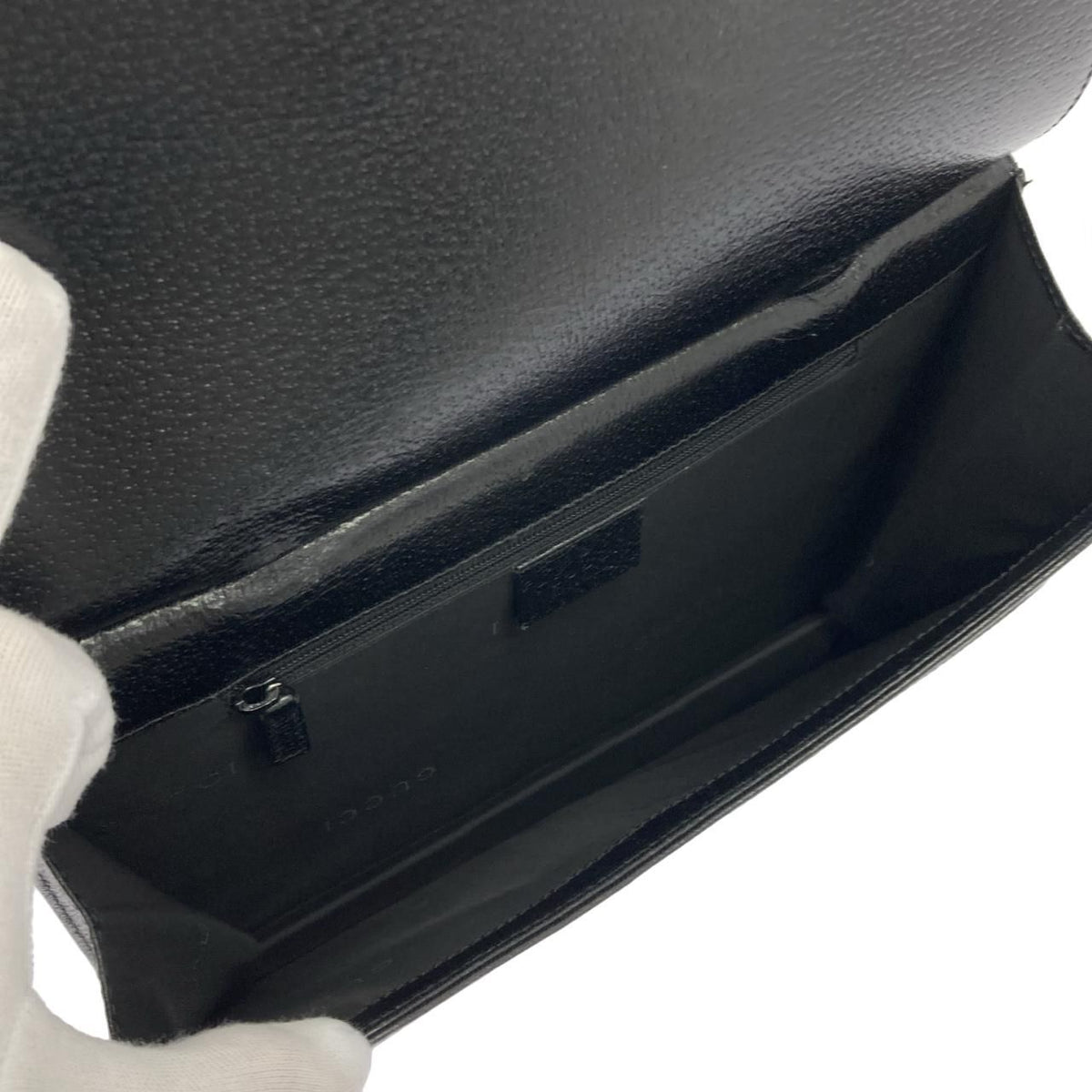 Gucci Vintage Bag Handbag Black — view 8