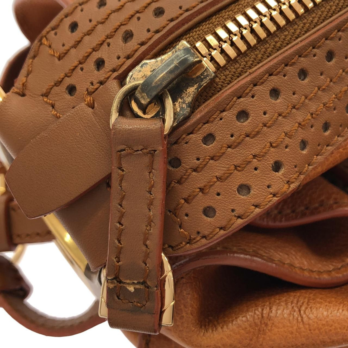 Celine Vintage Bag Handbag Brown — view 7