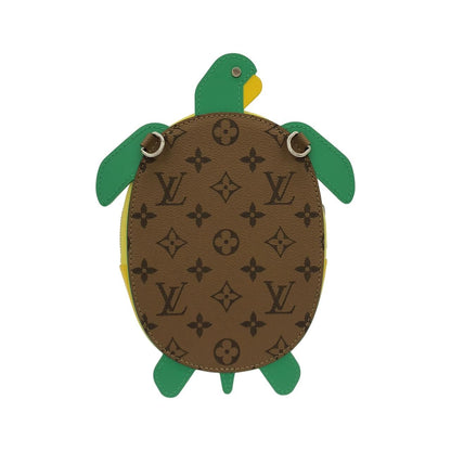 Louis Vuitton Monogram Reverse LV Turtle Wearable Wallet Shoulder Bag — view 2