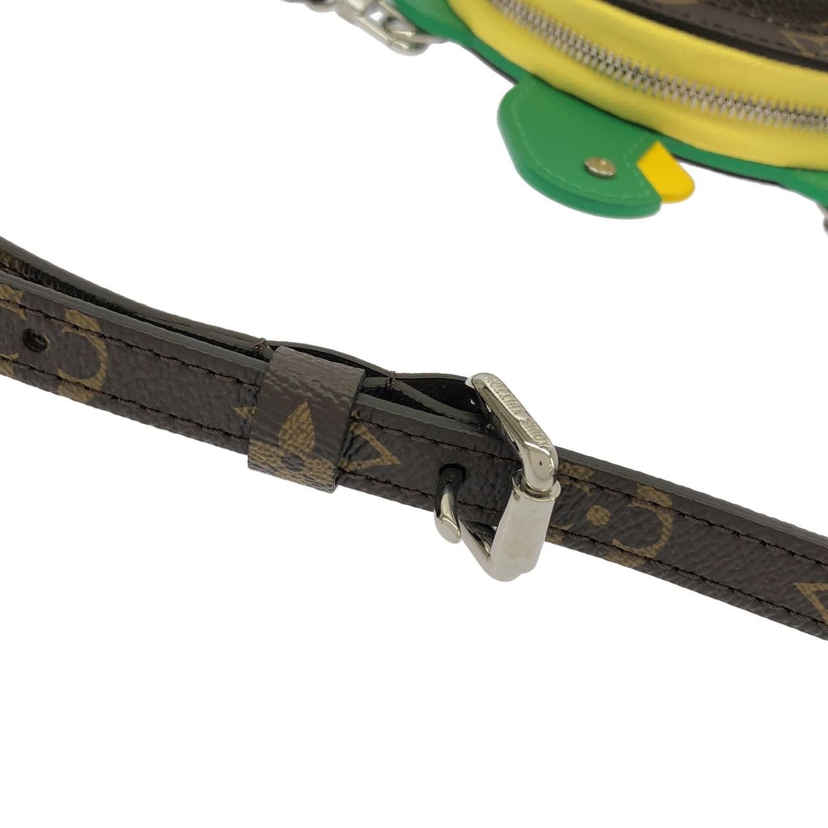 Louis Vuitton Monogram Reverse LV Turtle Wearable Wallet Shoulder Bag — view 7