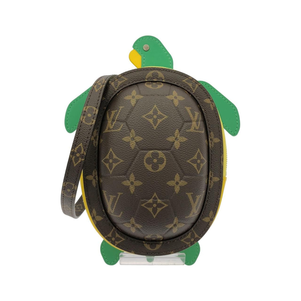 Louis Vuitton Monogram Reverse LV Turtle Wearable Wallet Shoulder Bag
