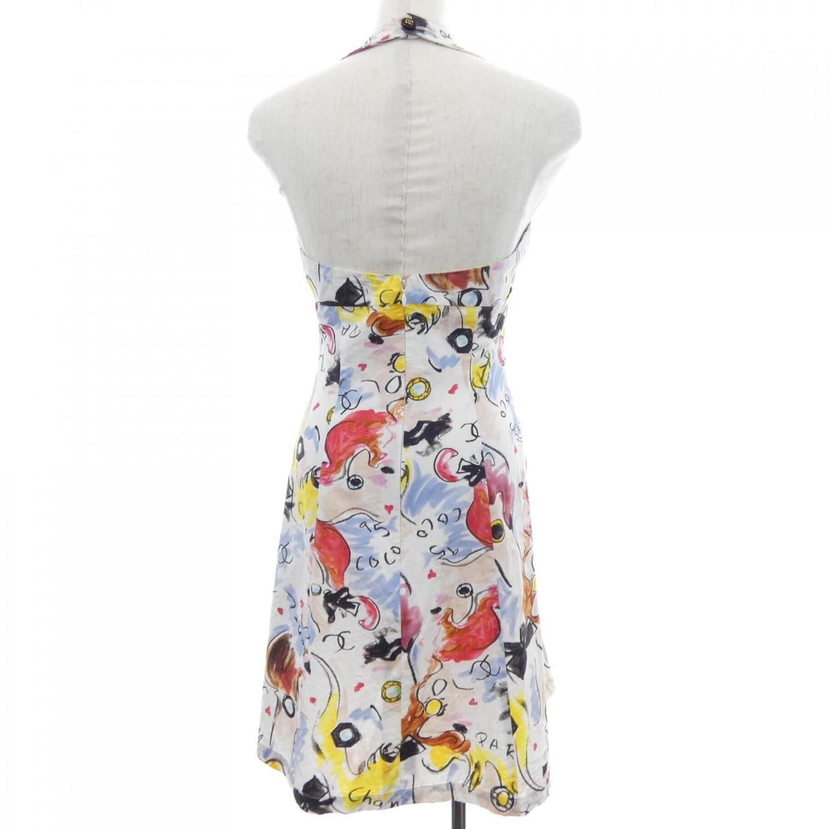 Chanel 95P Vintage Dress White — view 2