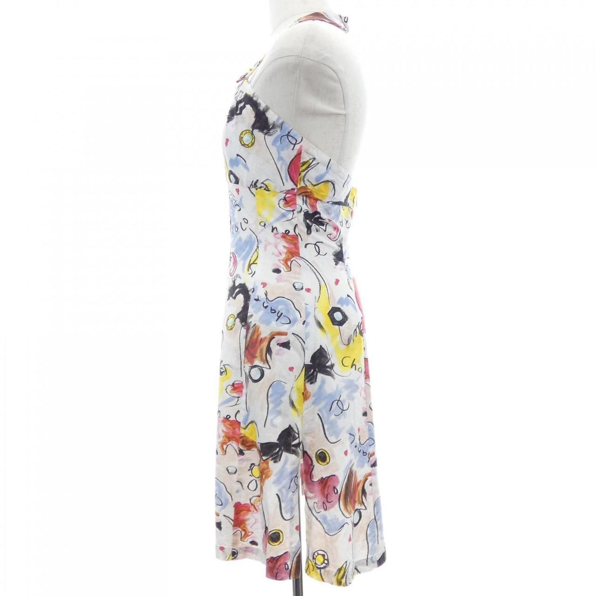 Chanel 95P Vintage Dress White — view 7