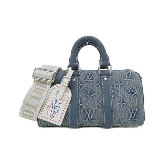 Louis Vuitton Monogram Wash Keepall Bandouliere 25 Boston Bag