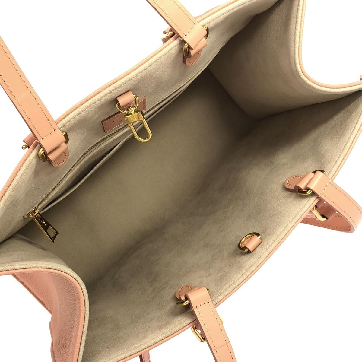 Louis Vuitton Bicolor Monogram Empreinte On The Go MM Bag — view 8