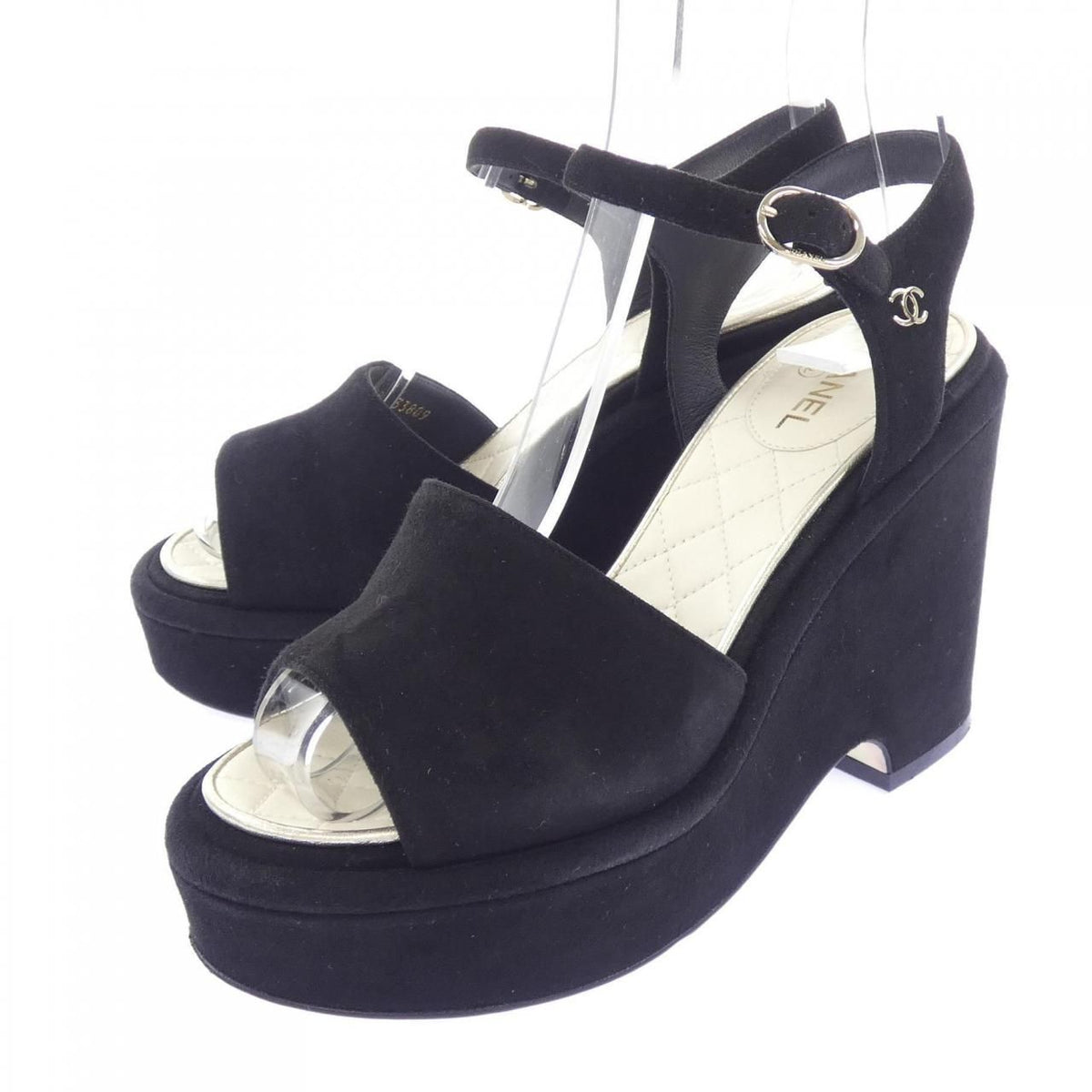 Chanel Sandals Black — view 3