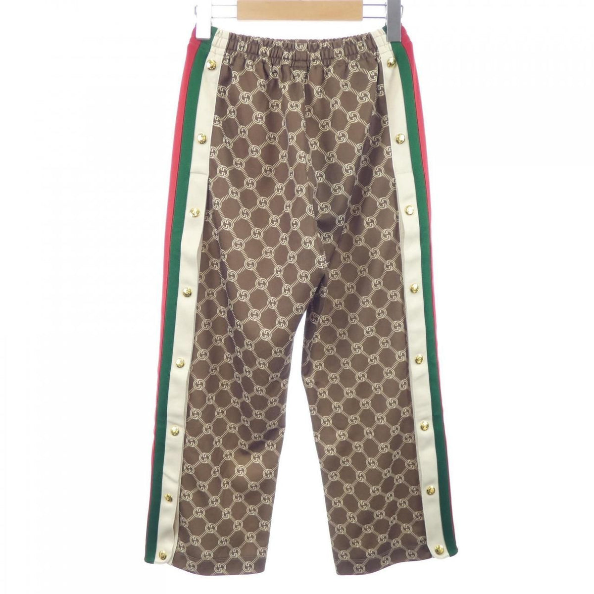 Gucci Interlocking G Snap Button Jogging Pants — view 2