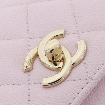 Chanel Bag Handbag Pink — view 8
