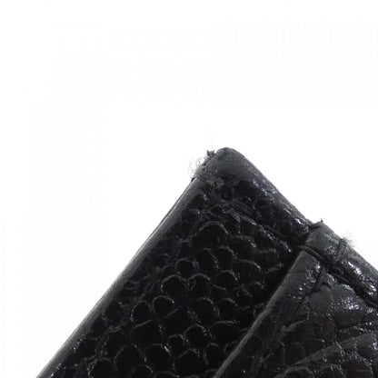 Chanel Card Case Card Holders Black — view 4