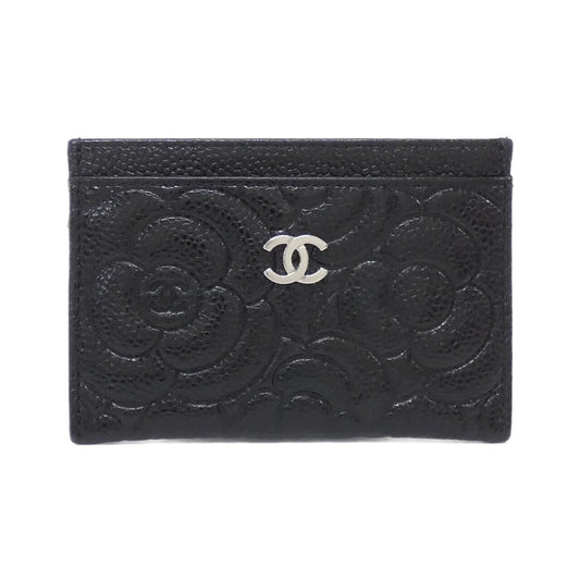 Chanel Card Case Card Holders Black